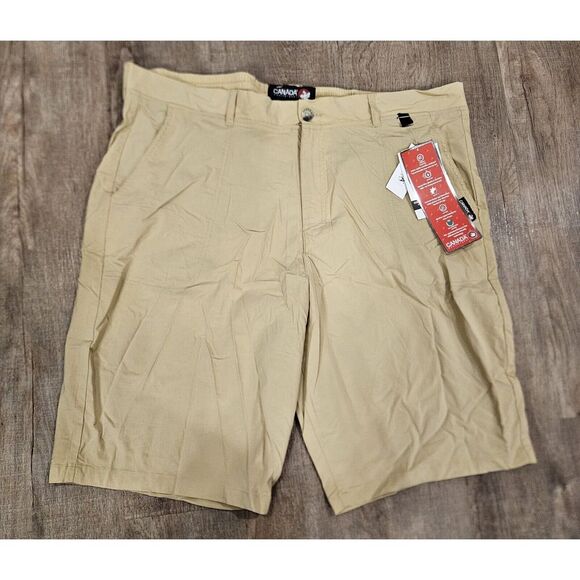 Men's Canada Weather Gear Shorts XL Khaki‎ NEW! - Picture 1 of 4